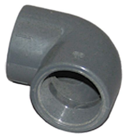 90° alkūnė, PVC (1540, CEMO)