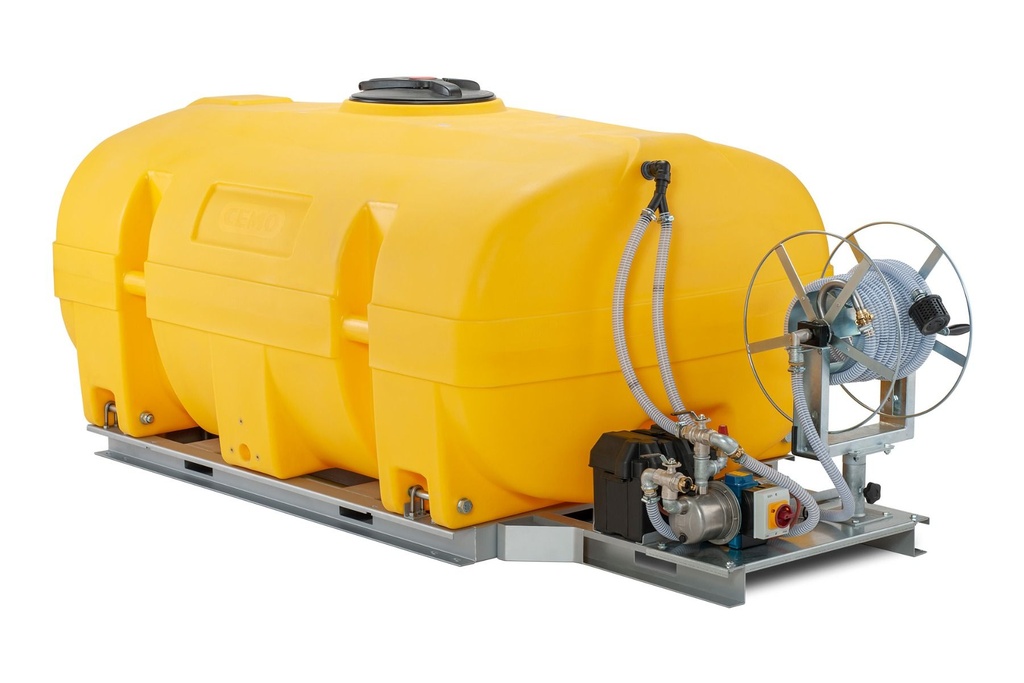 Mobili vandens talpa CEMO BWS 130-PE 1000 l, siurblys 12 V, su pertvaromis (11535, CEMO)