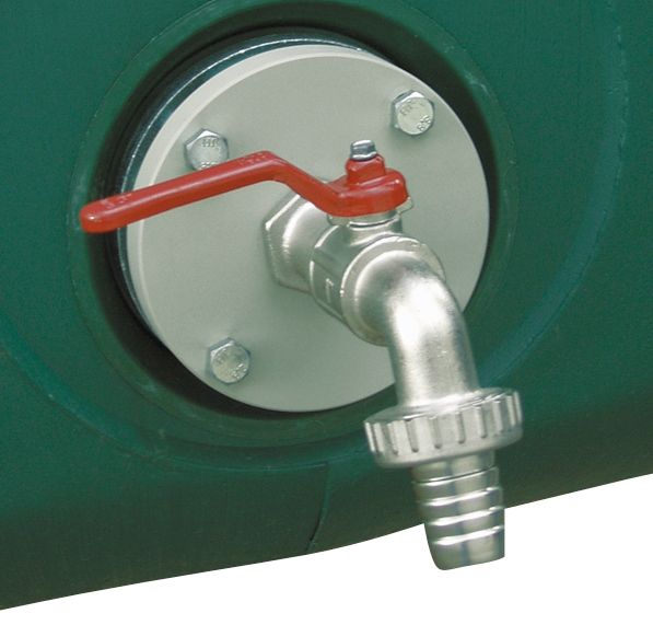 Flange with ball valve 1 in., CEMO (7654)