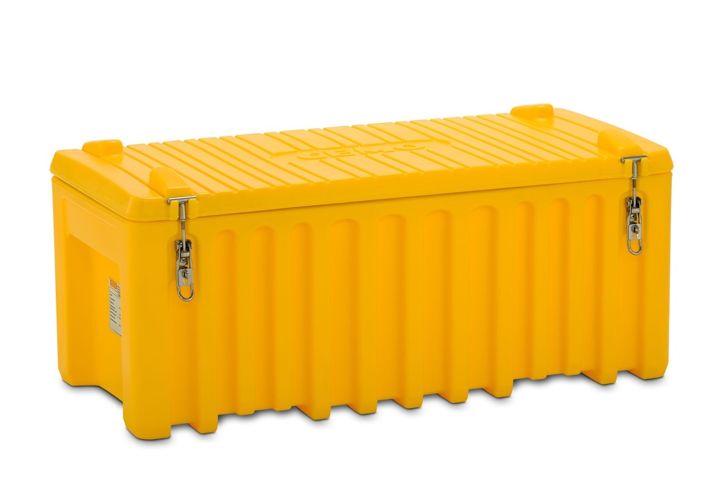 CEMbox 250 l storage / transport box (PE), yellow RAL 1023, CEMO (8615)