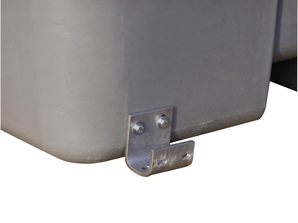 Platform fastening kit, for fastening on 2 corners (7883, CEMO)