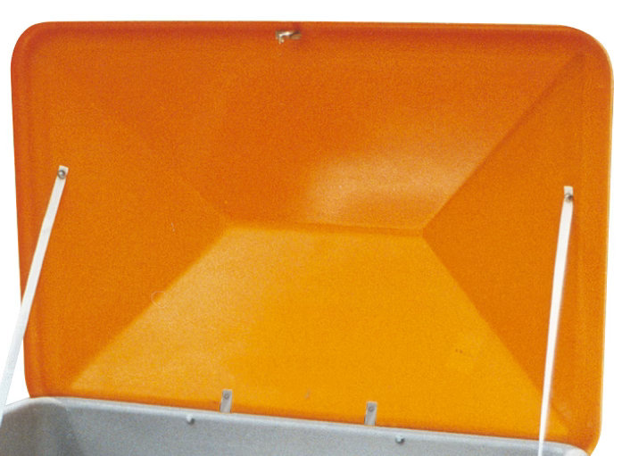 Apsauginis nuo vandalizmo dangtis 400 l, oranžinis (8087, CEMO)