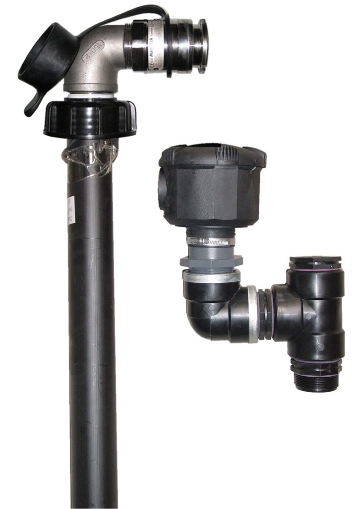 Fixed tanker connection for PE banded tank „Basic“ (8390, CEMO)