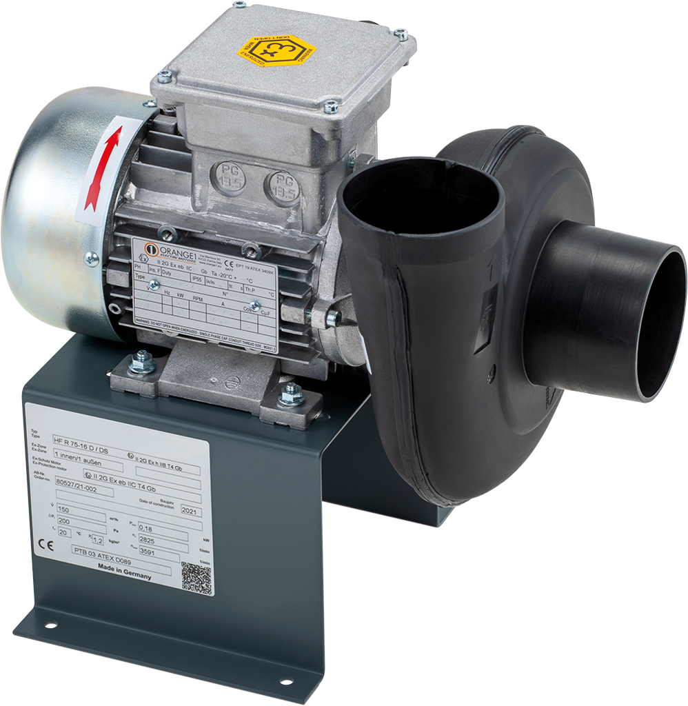 Radiālais ventilators 380 V, 3. modelis (11433, CEMO)