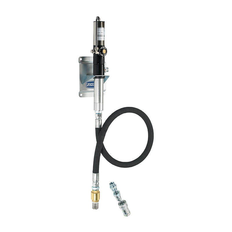 Air operated antifreeze pump - compression ratio 1:1 - single acting with hose and wall bracket (2047, FLEXBIMEC)