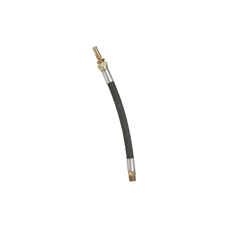 Flexible hose 300 mm with manual screw no-drip device (2104, FLEXBIMEC)