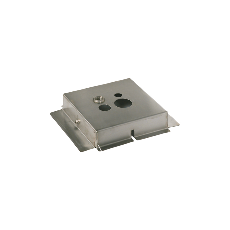 Steel bracket for mounting air operated pumps on a 1000 l IBC (2212, FLEXBIMEC)