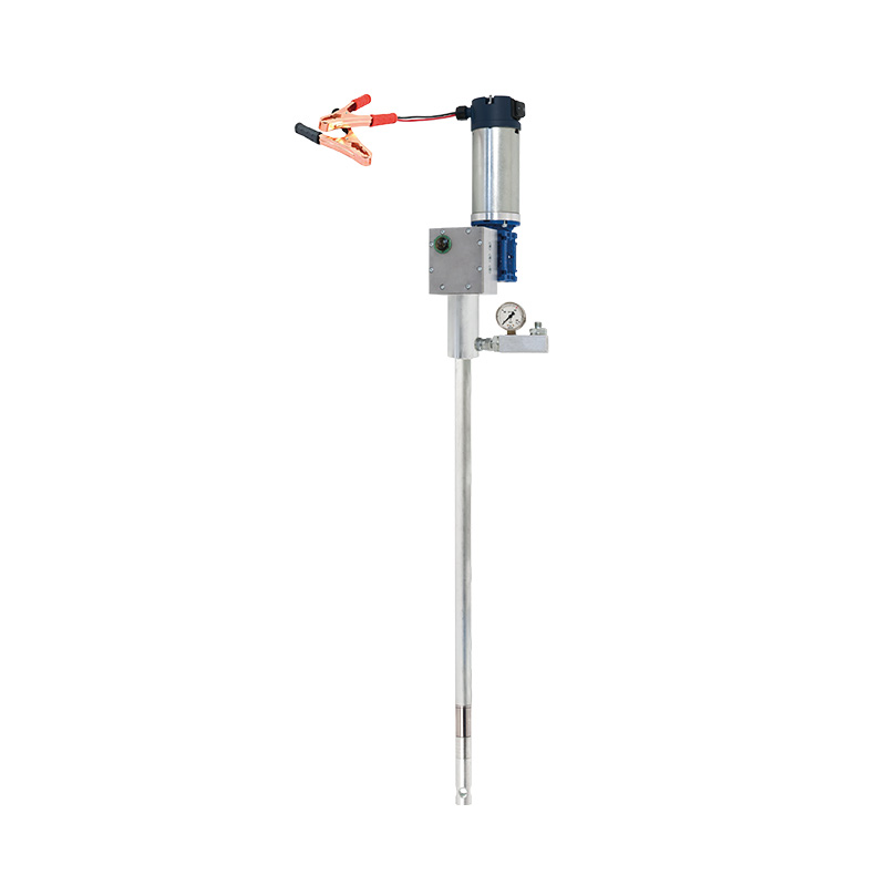 24 Vdc elektrinis tepalų siurblys, skirtas 50 Kg statinės, suspaudimo santykis 20:1 - našumas 100 g/min, FLEXBIMEC (4091/50)