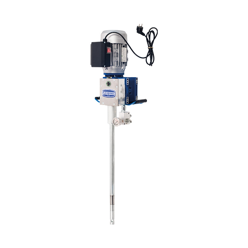 230 Vac electric grease pump for 18-25 Kg drums, compression ratio 7.5:1 - delivery 400 g/min 4092/20, FLEXBIMEC