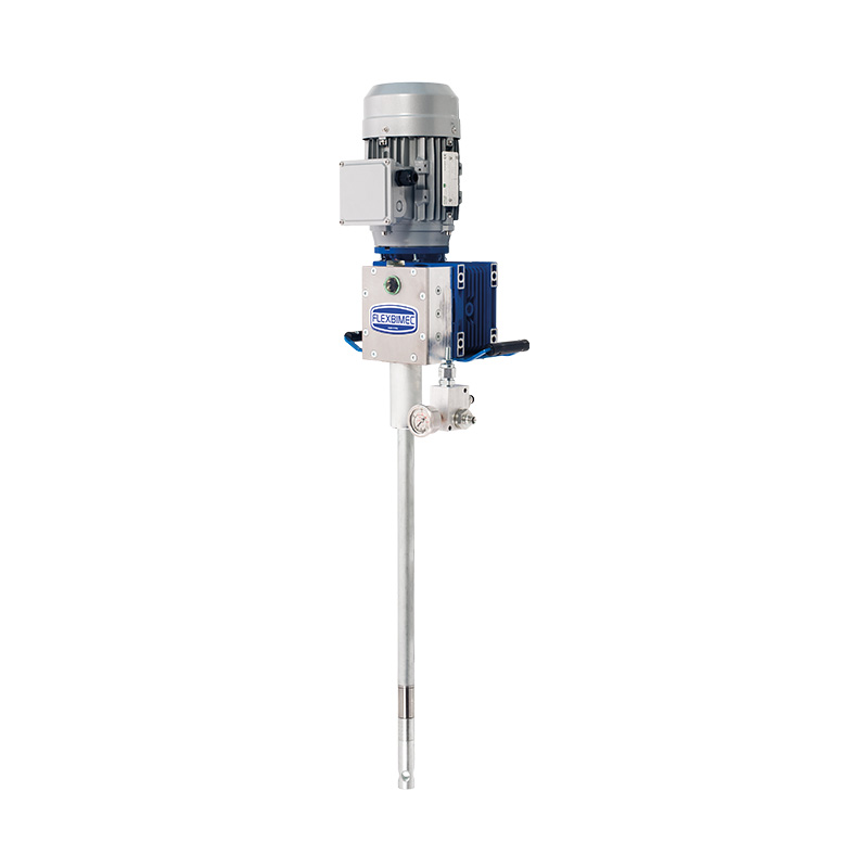 400 V electric grease pump for 18–25 kg drum, 400 g/min (4095/20, FLEXBIMEC)