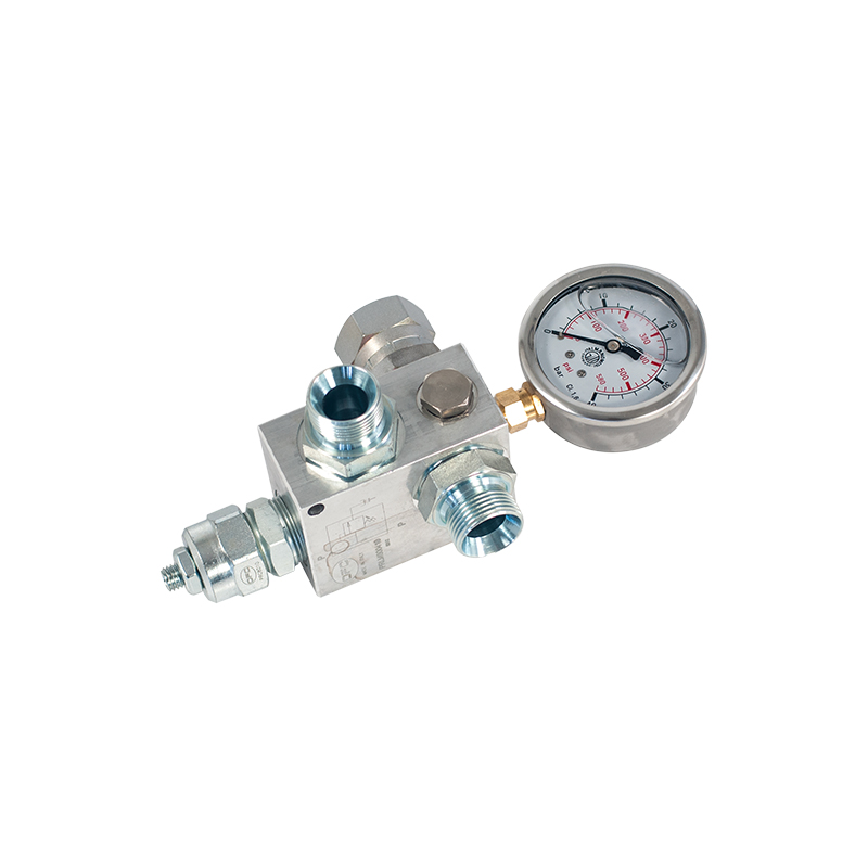 Pressure reducing valve with gauge (4260, FLEXBIMEC)