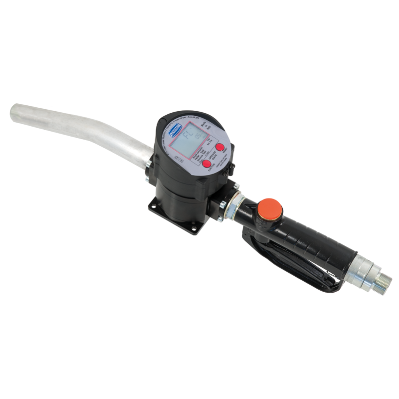 Electronic grease flow meter "2TT - GREASE NEPTUNE 3/4" with control gun, Power Bull and RF CONNECT, Flexbimec (4294/RF, FLEXBIMEC)