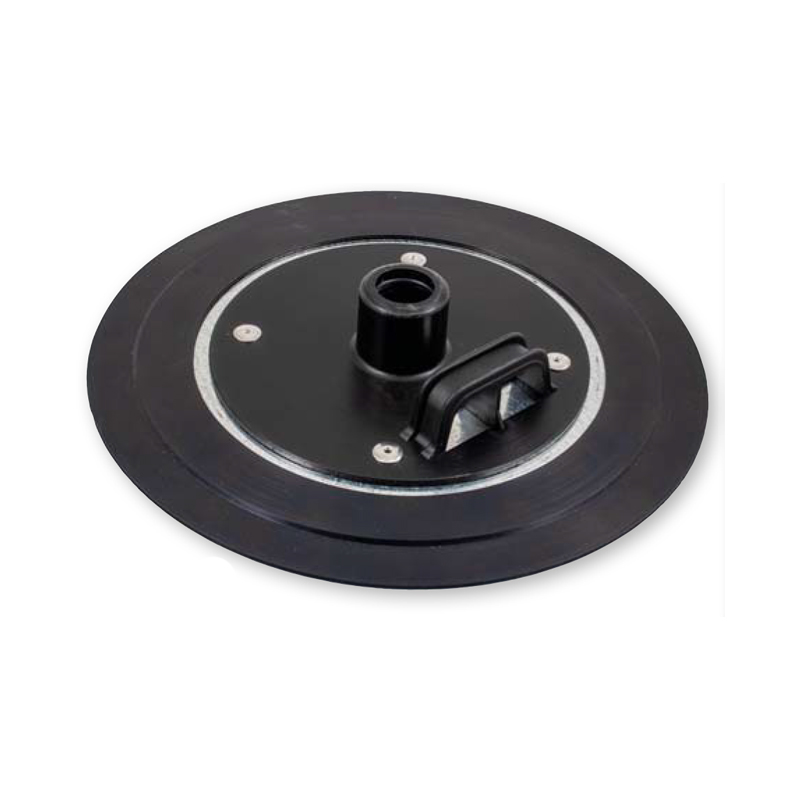 Follower Plate with vulcanized rubber for 50 Kg drums with rubber membrane Ø 390 mm 4317VU, FLEXBIMEC