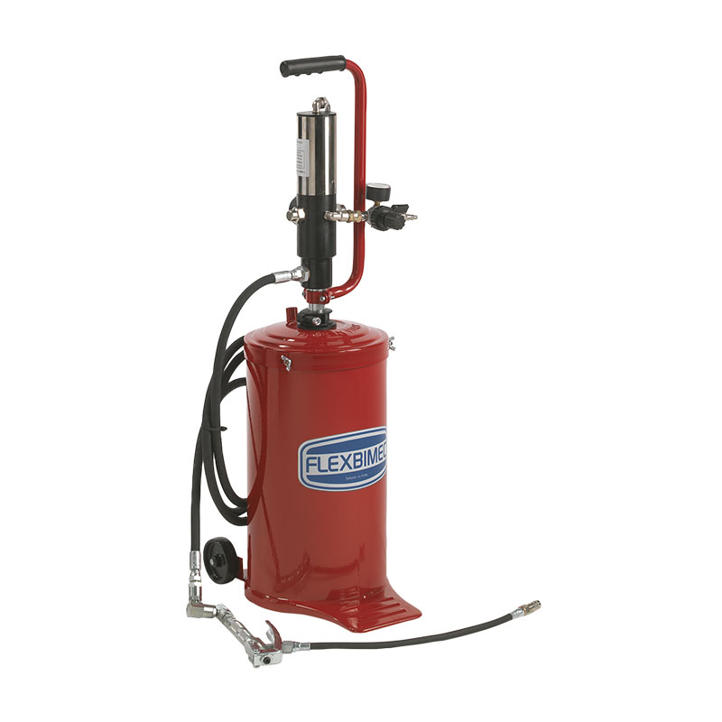 Pneumatic greasing kit with 5 kg - steel pail. Full optional 4925, FLEXBIMEC
