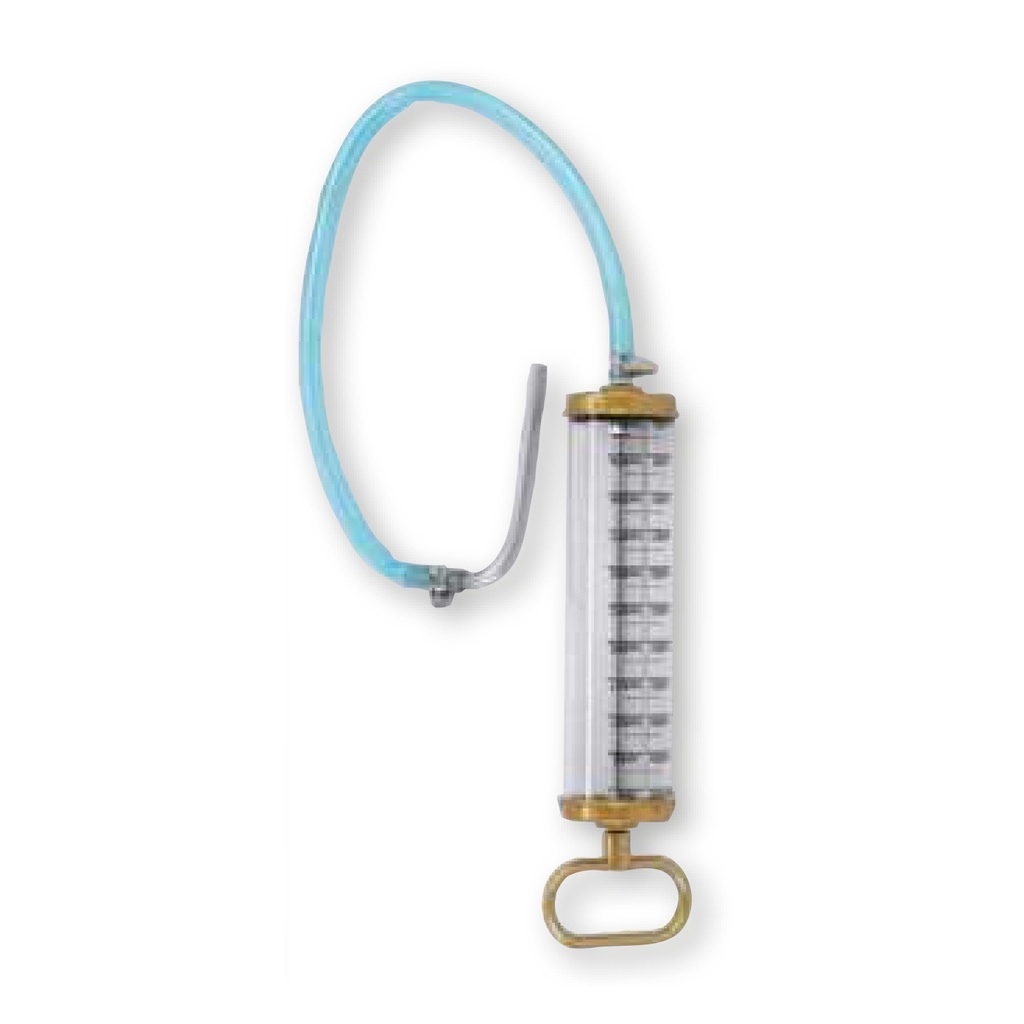 Sūkšanas pistole ar graduētu cauruli eļļai, antifrīzam, degvielai un logu mazgāšanas šķidrumam, tilpums 500 ml (5678, FLEXBIMEC)