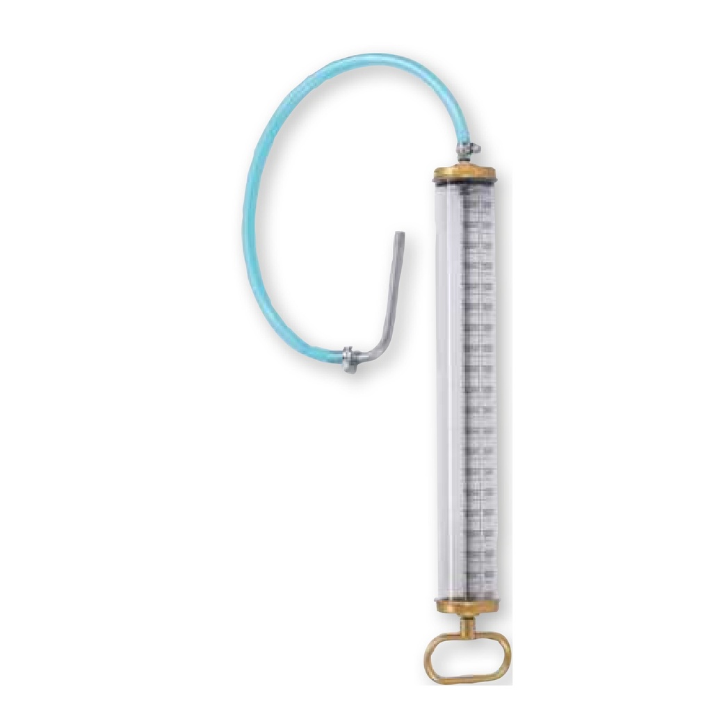 Sūkšanas pistole ar graduētu cauruli eļļai, antifrīzam, degvielai un logu mazgāšanas šķidrumam, tilpums 1000 ml (5679, FLEXBIMEC)