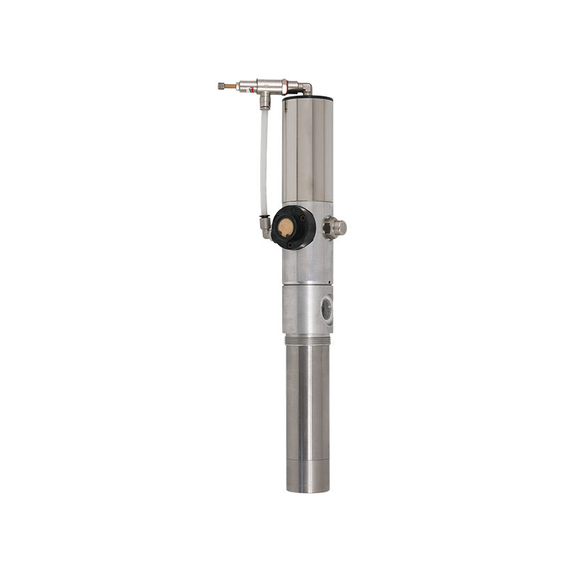 Pneumatic piston pump for gasoline transfer, with steel bracket, pressure regulator and earth cable - complying with norms ATEX 2014/34/EU, FLEXBIMEC (6930)