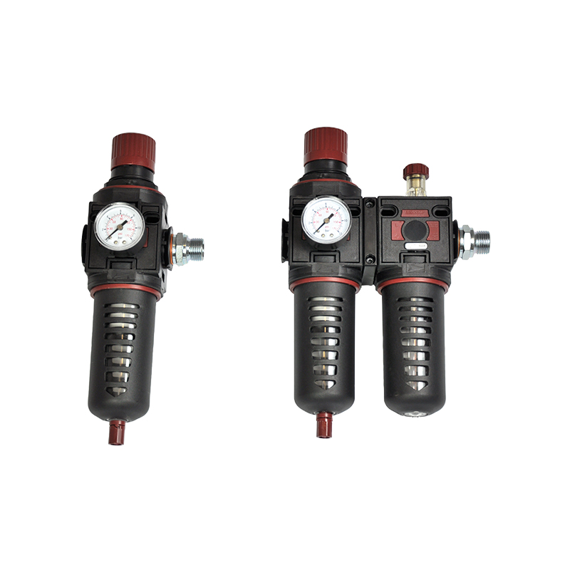 Pressure regulator with gauge and condensate drain, 3/8 BSP connections (7180/38, FLEXBIMEC)