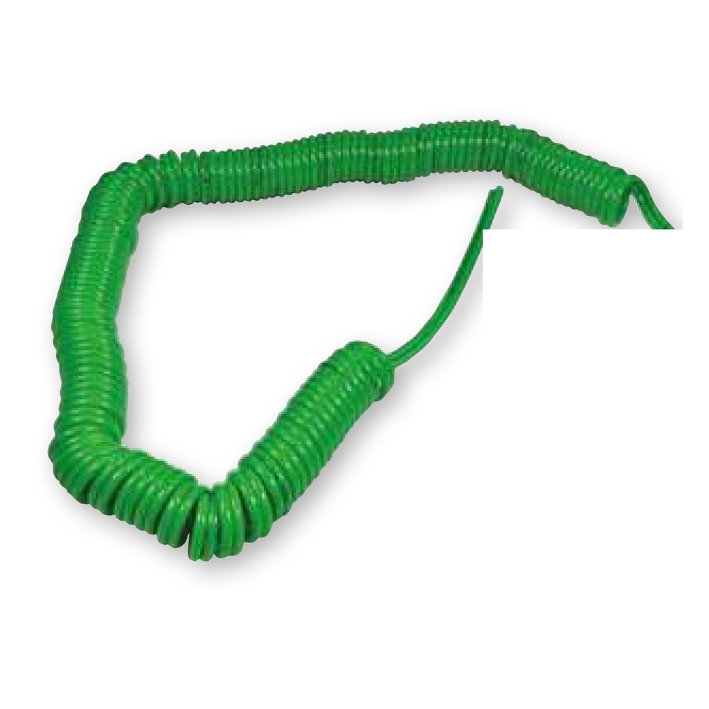Spiralinė žarna 10 m su 1/8 col. BSP (MM) jungtimis plovimo pistoletui 3329 (7553, FLEXBIMEC)