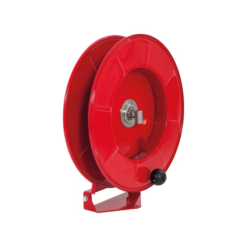 THIN REEL manuāls šļūtenes uztinējs, krāsots tērauds, grozāms kronšteins, maks. 25 m, Ø 1/2 collas, bez šļūtenes (9060M, FLEXBIMEC)