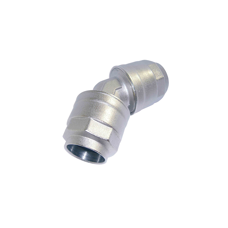 Starpposma līkuma savienotājs 135° saspiestā gaisa caurulei - Ø 32 x 32 mm, FLEXBIMEC (9879/32)
