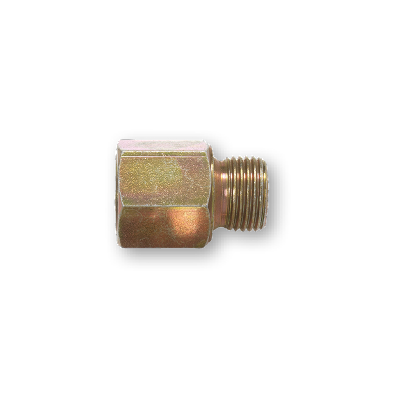Zinc plated adapter M 1/2″ BSP x F 3/4″ NPT (9903N, FLEXBIMEC)
