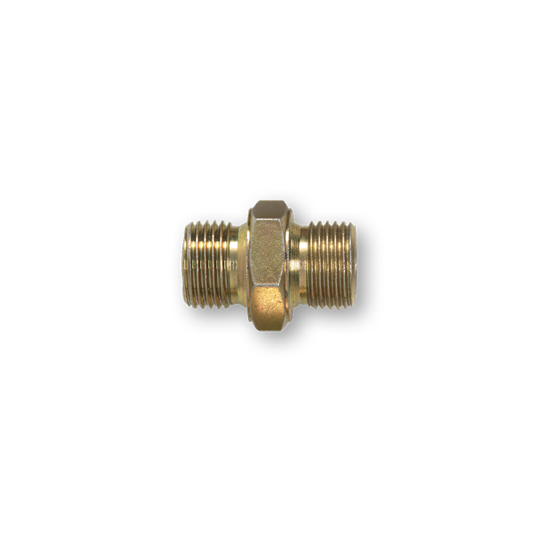 Cinkuota jungtis M-M 1 col. x 1/2 col. BSP-NPT (9928N, FLEXBIMEC)