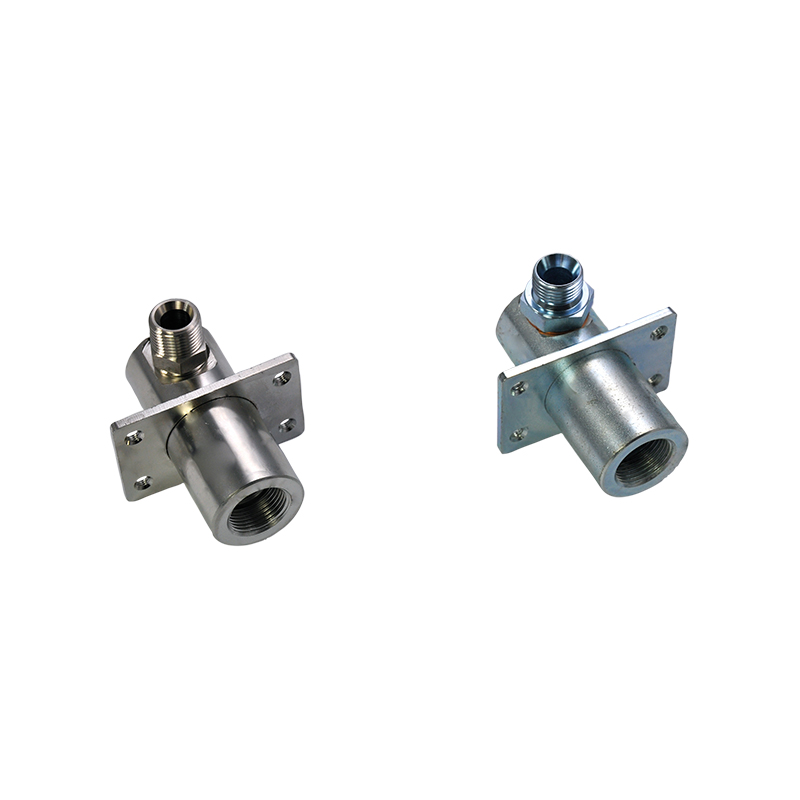 Stainless steel pivot for hose reel, AISI 304, 1/2 inch male, internal Ø 12 mm (9989, FLEXBIMEC)