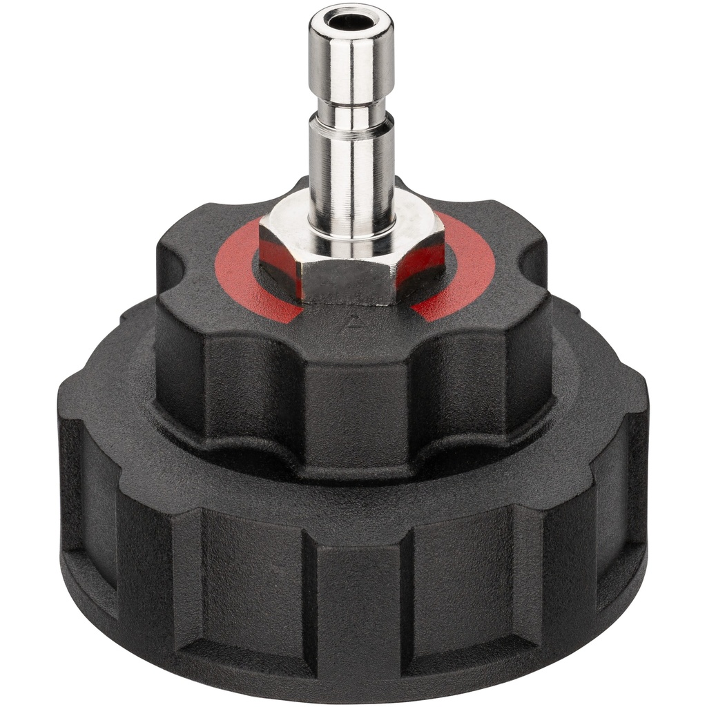 Cooling system diagnostics adapter M48 x 3.0 (V1963N-A, VIGOR)