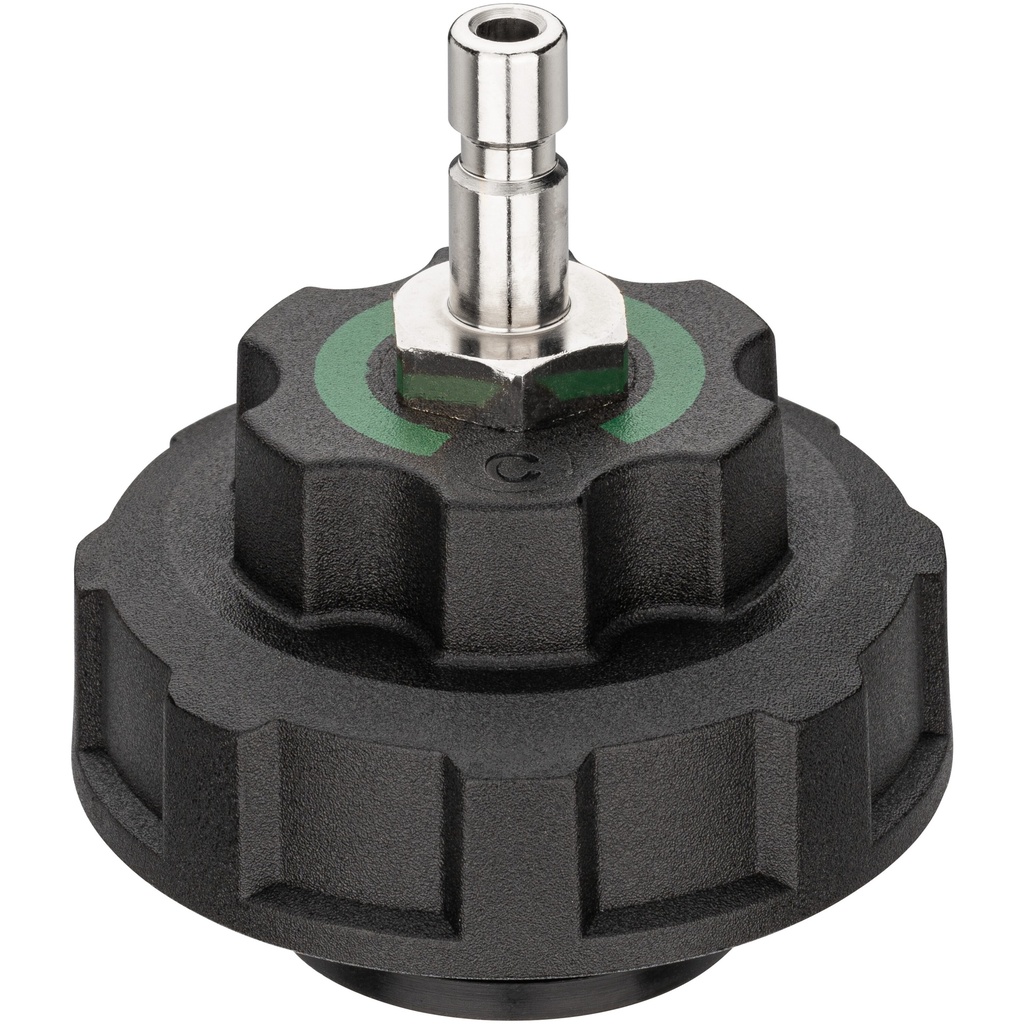 Cooling system diagnostics adapter, M52×3,0 (V1963N-C, VIGOR)
