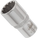 Galvutė su universaliu profiliu 1/4 col. ∙ dydis 9 mm (V1982, VIGOR)