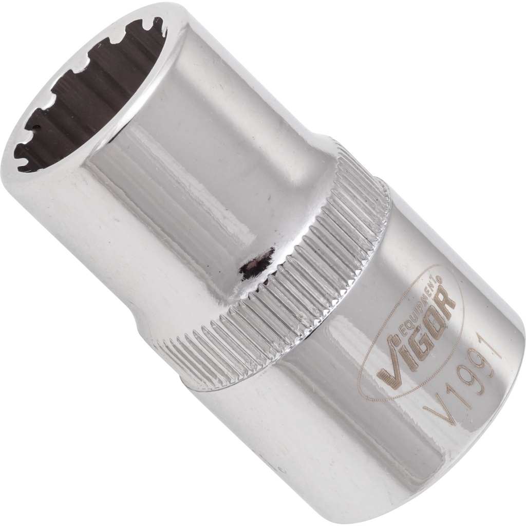 Galvutė su universaliu profiliu, 13 mm, 1/2 col. (V1991, VIGOR)