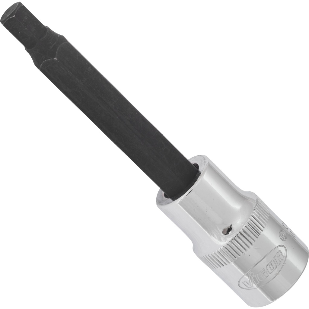 Screwdriver socket for inside hexagon screws - size 7 mm (V2074, VIGOR)