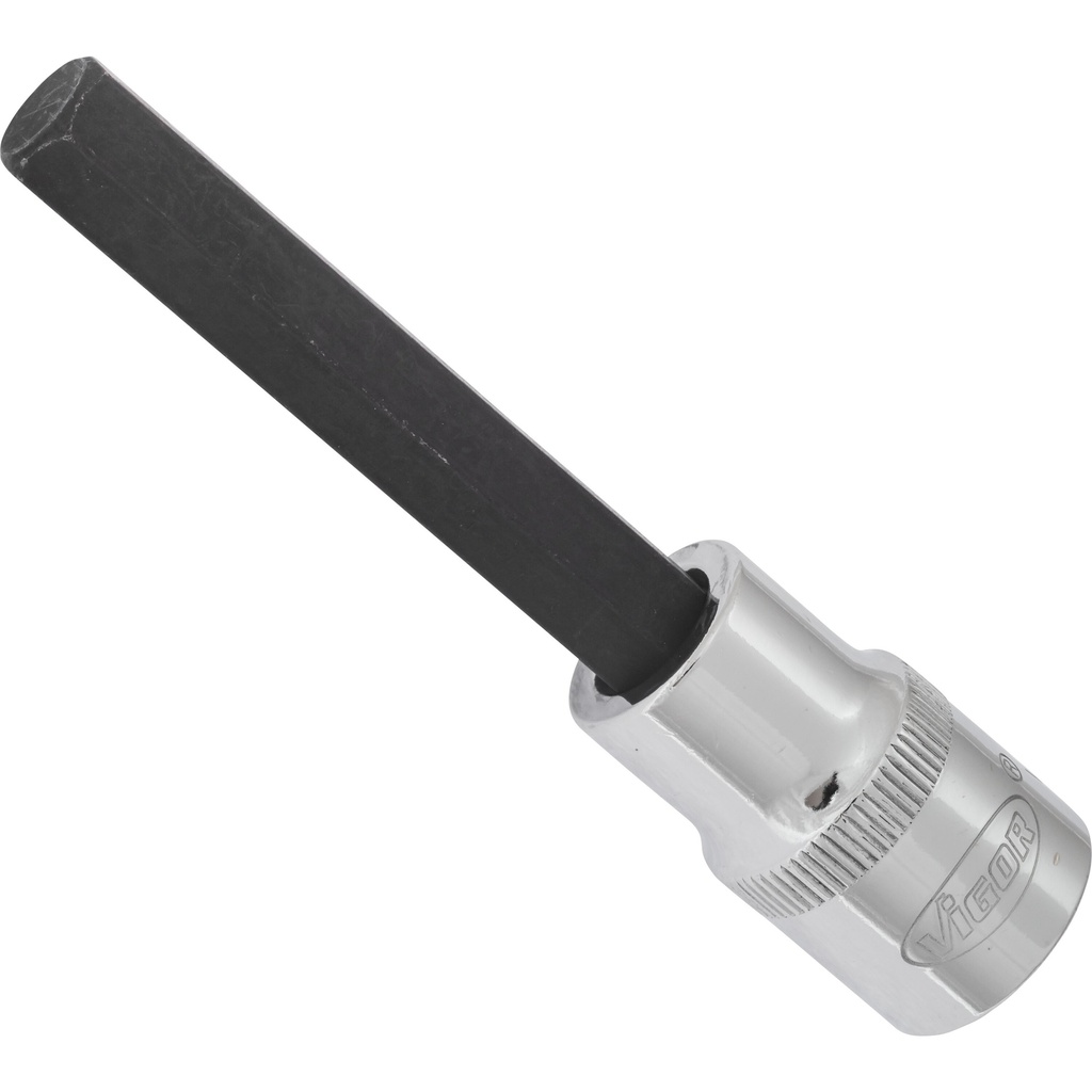 Screwdriver socket for inside hexagon screws - size 10 mm (V2076, VIGOR)