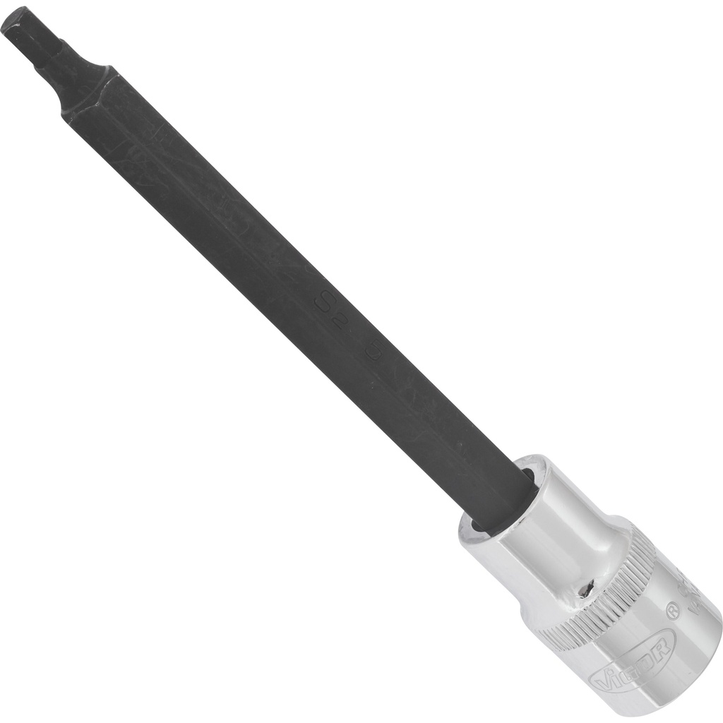 Screwdriver socket for inside hexagon screws - size 5 mm (V2080, VIGOR)