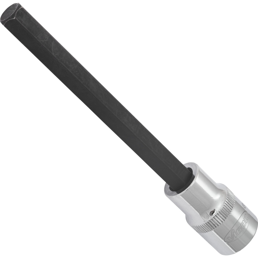 Screwdriver socket for inside hexagon screws - size 10 mm (V2084, VIGOR)