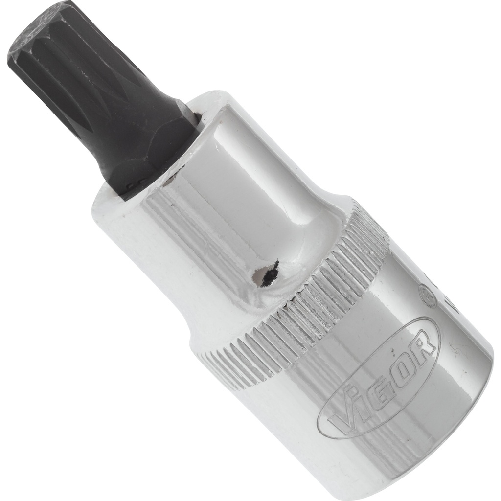 Screwdriver socket for screws with internal serration (XZN) - size M9 (V2097, VIGOR)