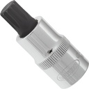 XZN spline bit socket for internal serration screws M12, 1/2 in. drive, short (V2099, VIGOR)