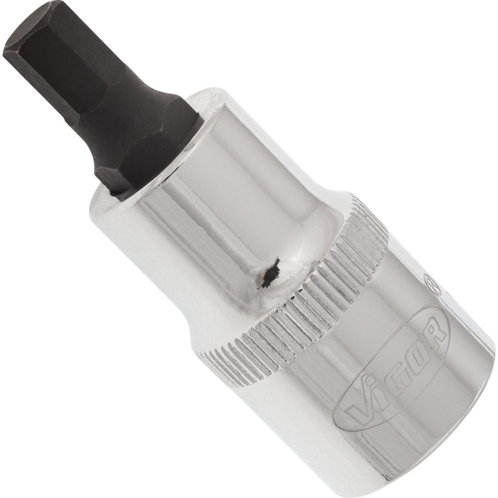 Screwdriver socket for inside hexagon screws - size 7 mm (V2103, VIGOR)