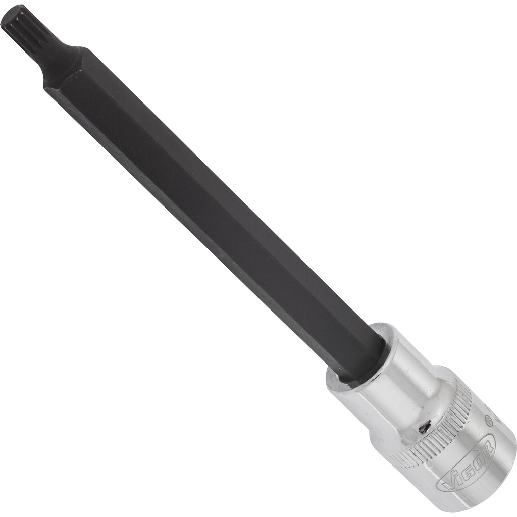 Screwdriver socket for screws with internal serration (XZN) - size M6 (V2124, VIGOR)