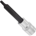 TORX bit socket, T27, 1/2 in. drive, 100 mm (V2163, VIGOR)