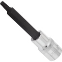 TORX bit socket, T30, 1/2 in. drive, 100 mm (V2165, VIGOR)