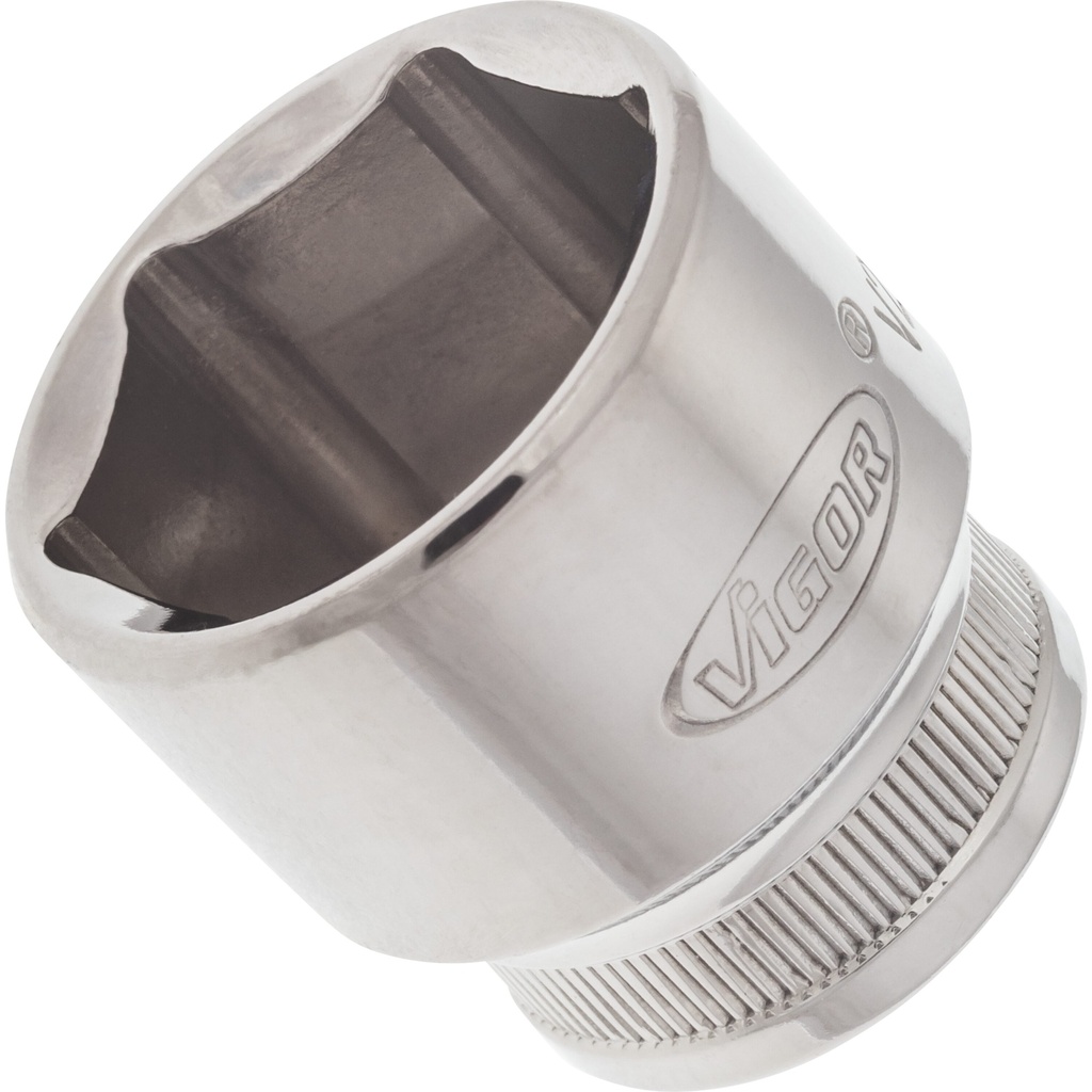 6-briaunė galvutė 3/8" 24 mm (V2261N, VIGOR)