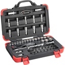 Galvučių ir antgalių rinkinys 3–24 mm, PH1–PH3, PZ1–PZ3 (V2305N, VIGOR)
