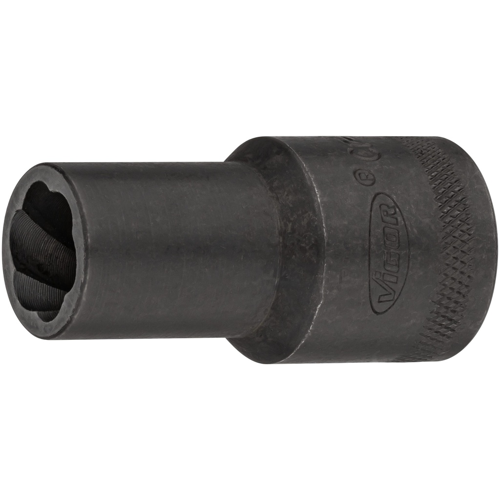 Izvilcēja galviņa ar spirālveida profilu, izmērs 13 mm (V2404N-13, VIGOR)