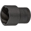 Extractor socket with spiral profile, size 30 mm (V2404N-30, VIGOR)