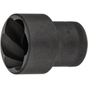 Extractor socket with spiral profile, size 32 mm (V2404N-32, VIGOR)