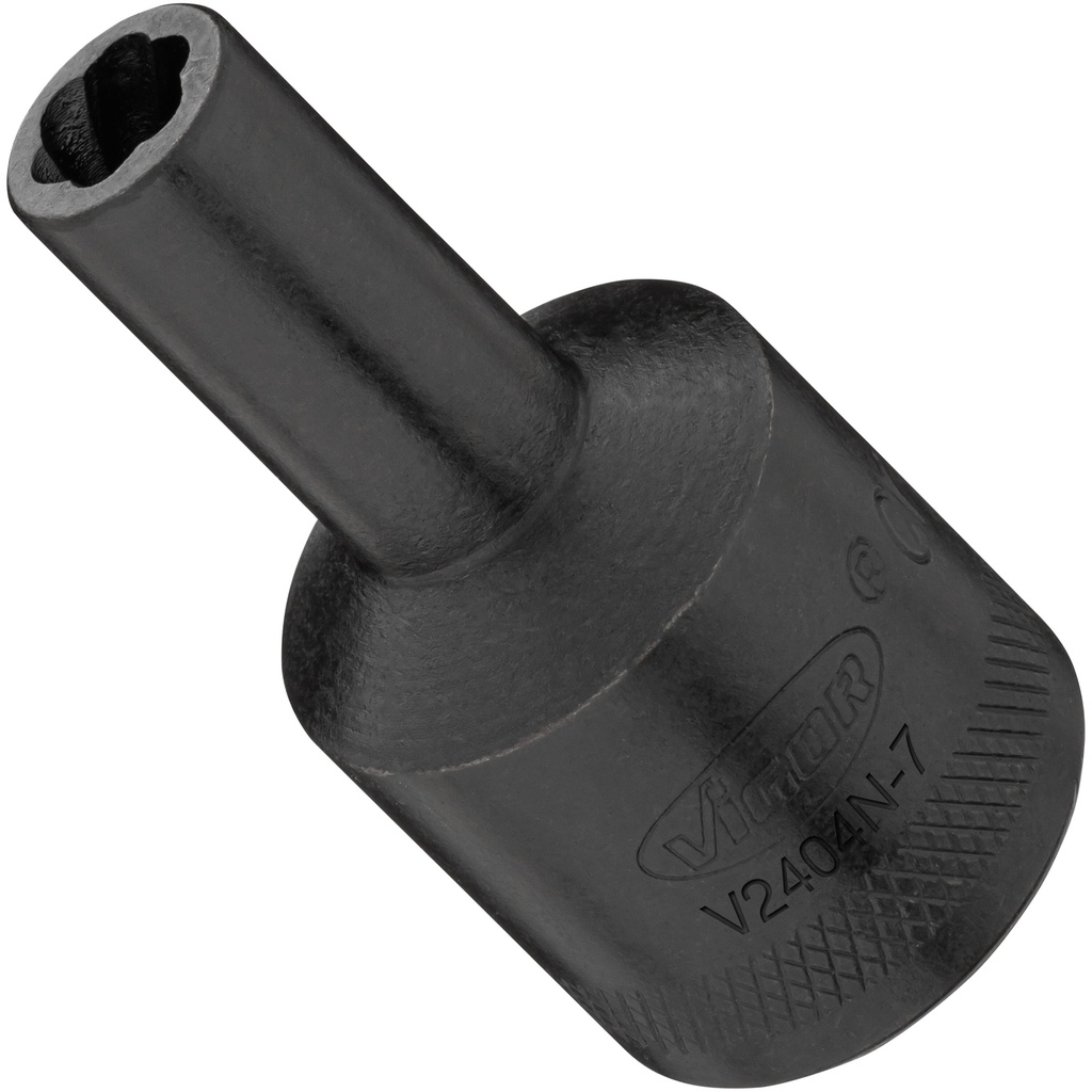 Extractor socket with spiral profile, size 7 mm (V2404N-7, VIGOR)