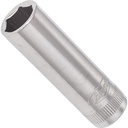 Long 6-point socket 1/4" 10 mm (V2539N, VIGOR)