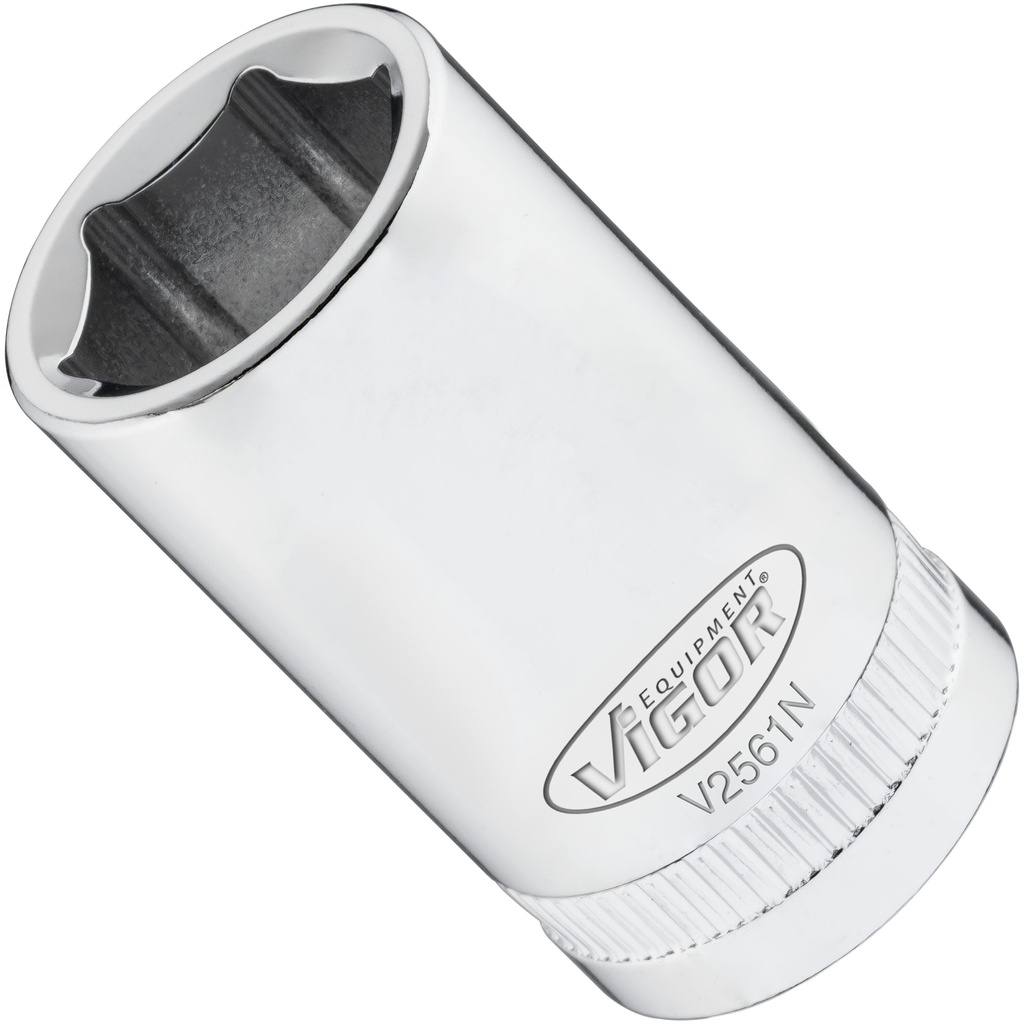 6-point socket 1/2" 15 mm (V2561N, VIGOR)